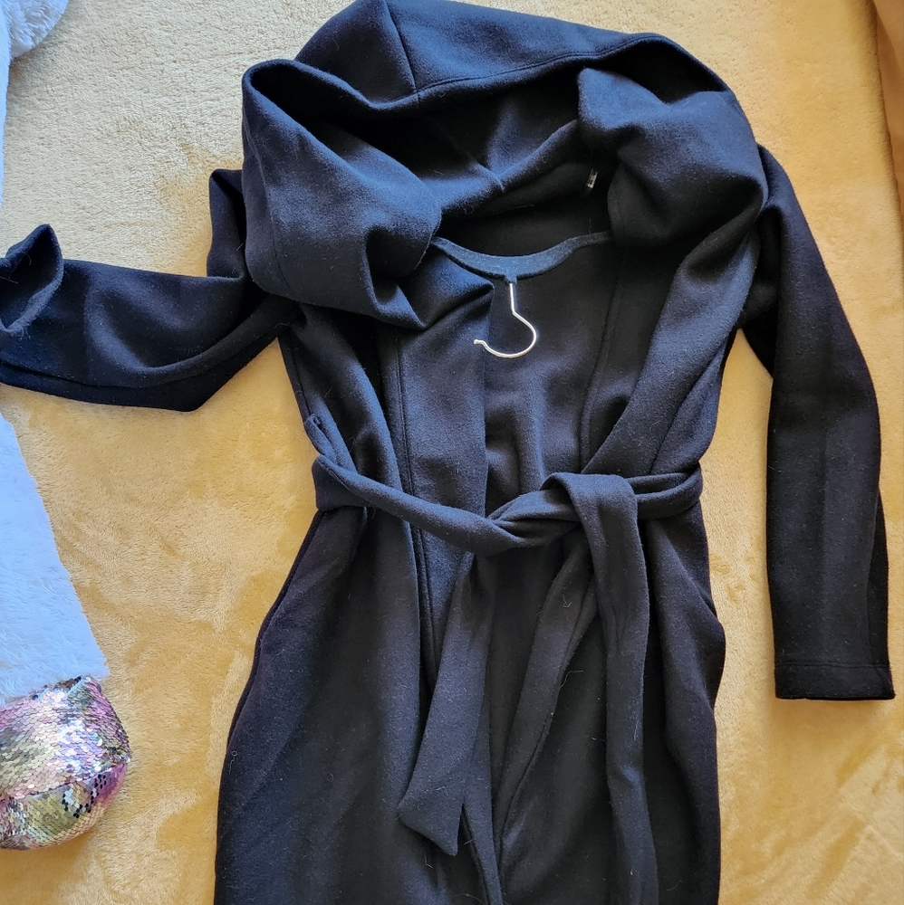 Black coat